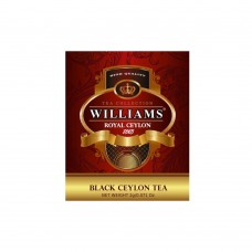 WILLIAMS "Royal Ceylon" пакетированный черный чай в фольгированных конвертах 2г*50пак